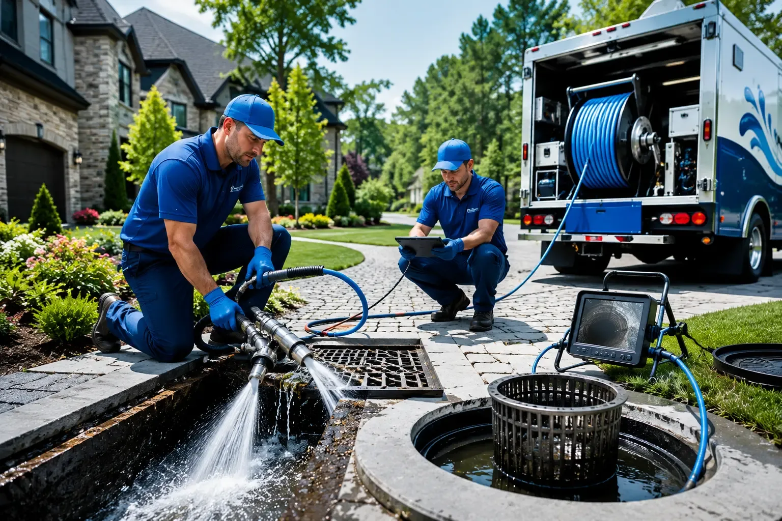 Local outdoor drain cleaning professionals in Williamstown, NJ